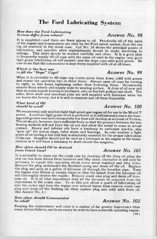 1925 Ford Owners Manual Page 6